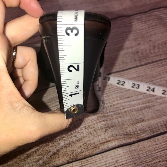 Stuart Weitzman Double Agent Cola Suede Mule - Picture 9 of 12